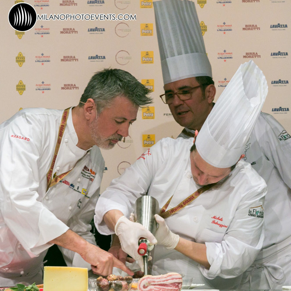 lo show cooking di Alberti e Tarabini