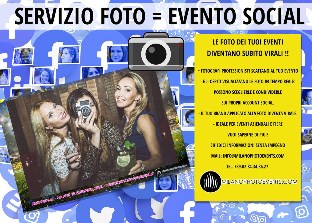 fotografi Milano servizio fotografico evento social realizzato dalla nostra agenzia