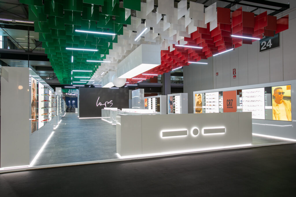 panoramica stand Italia Independent MIDO