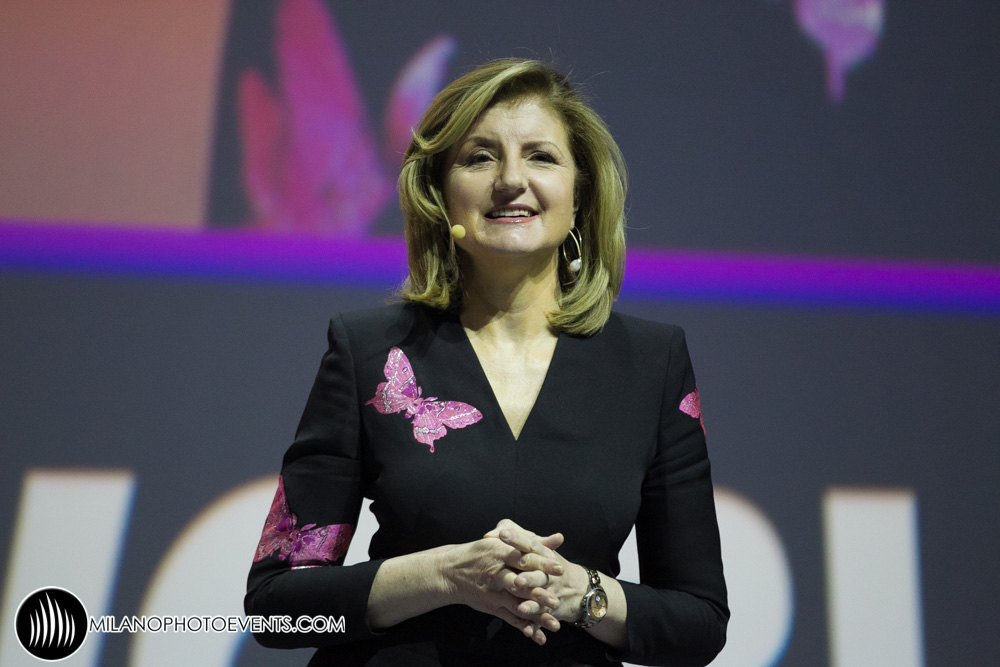 ARIANNA HUFFINGTON AL WORLD BUSINESS FORUM